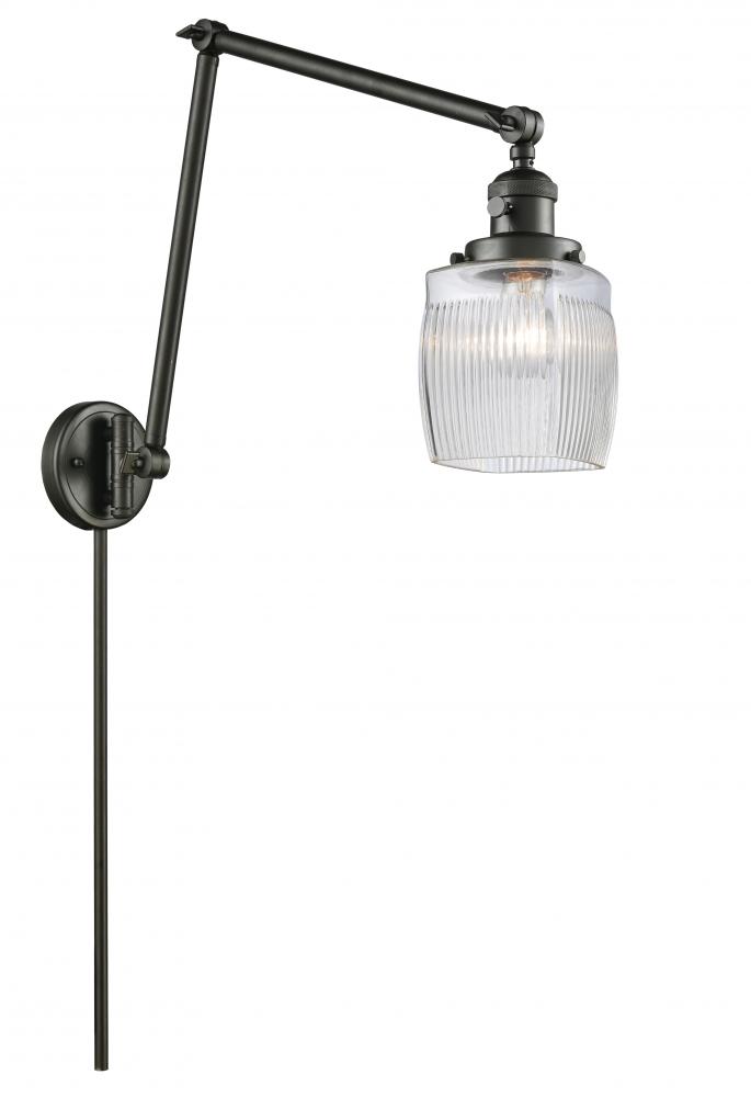 Colton - 1 Light - 8 inch - Oil Rubbed Bronze - Swing Arm