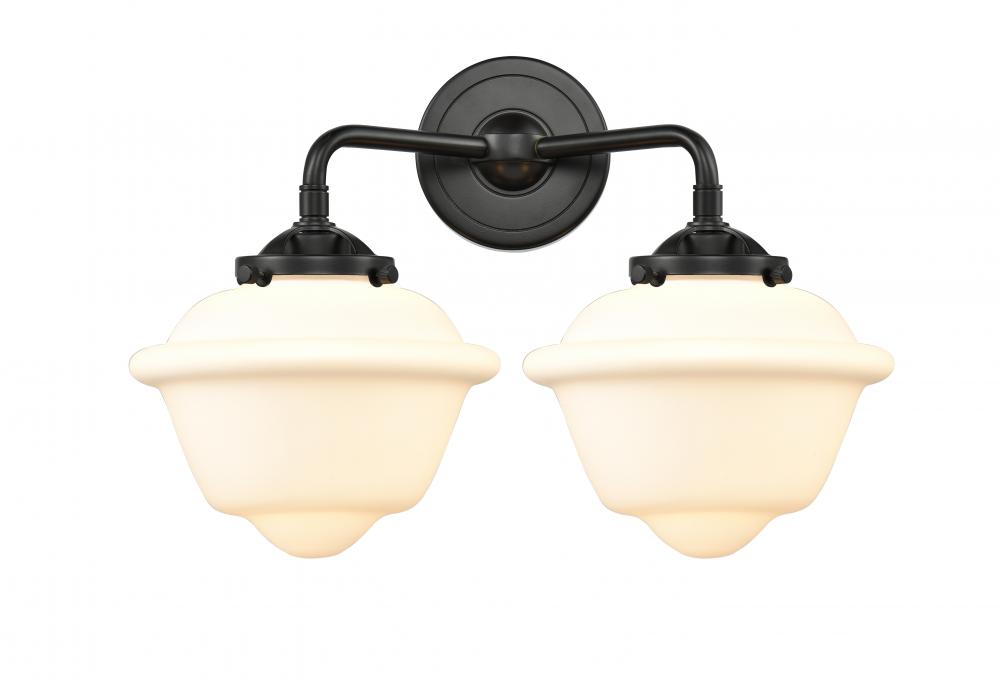 Oxford - 2 Light - 16 inch - Oil Rubbed Bronze - Bath Vanity Light