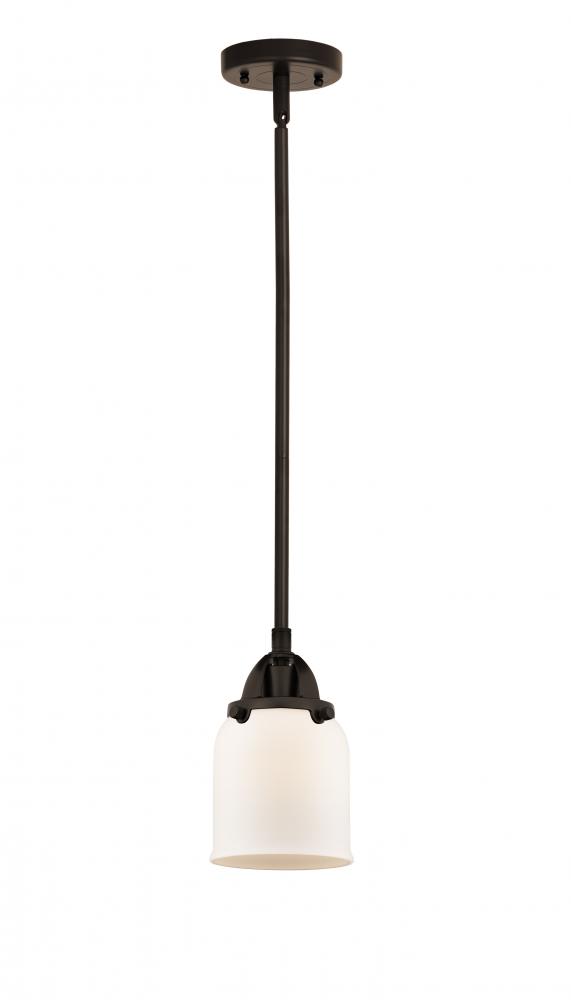 Bell - 1 Light - 5 inch - Oil Rubbed Bronze - Cord hung - Mini Pendant