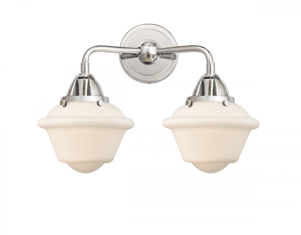 Oxford - 2 Light - 16 inch - Polished Chrome - Bath Vanity Light