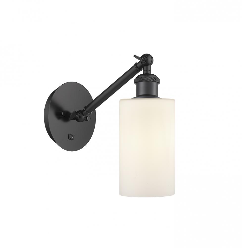 Clymer - 1 Light - 4 inch - Matte Black - Sconce