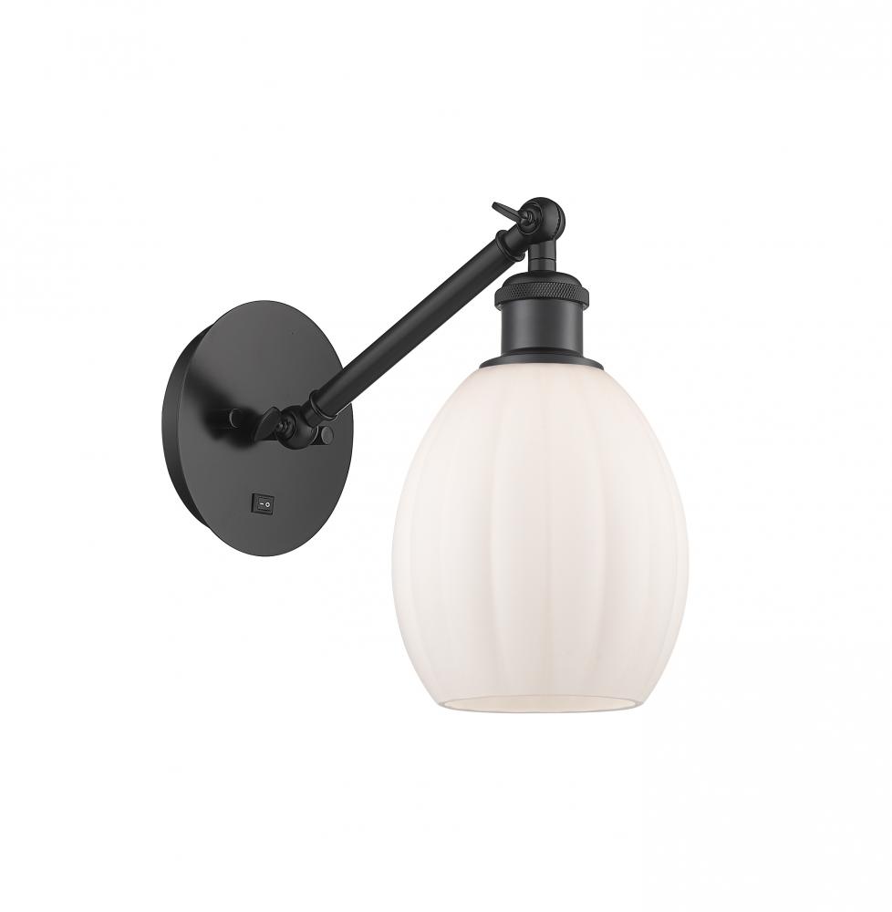 Eaton - 1 Light - 6 inch - Matte Black - Sconce