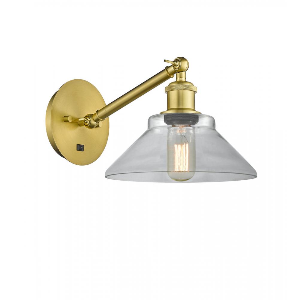 Orwell - 1 Light - 8 inch - Satin Gold - Sconce