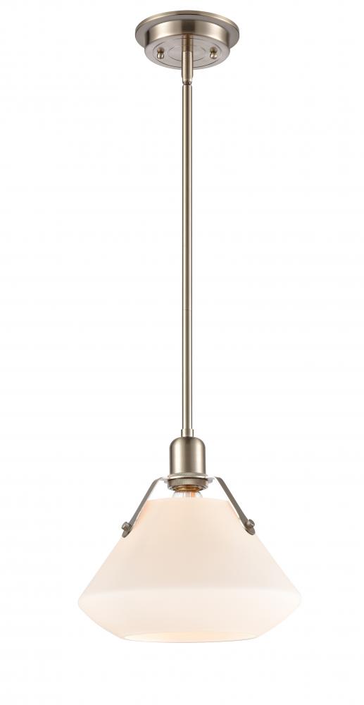 Luna - 1 Light - 11 inch - Satin Nickel - Mini Pendant