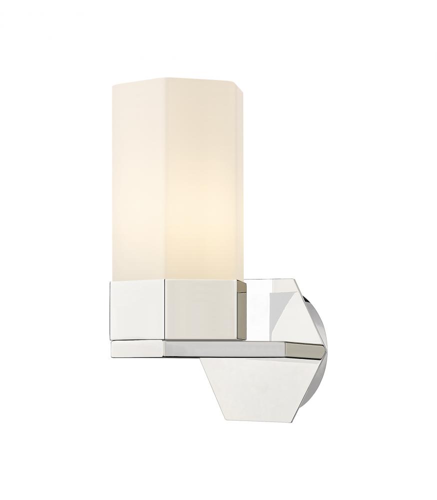 Claverack - 1 Light - 6 inch - Polished Nickel - Sconce