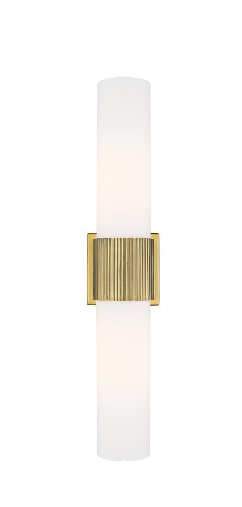 Bolivar - 2 Light - 5 inch - Brushed Brass - Bath Vanity Light