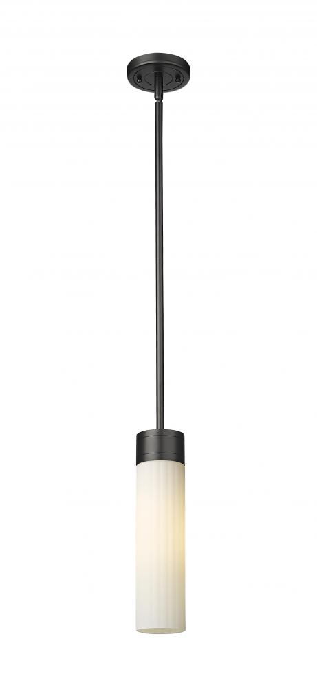 Empire - 1 Light - 3 inch - Matte Black - Pendant