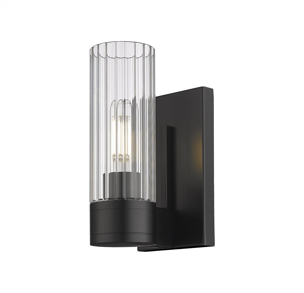 Empire - 1 Light - 5 inch - Matte Black - Sconce