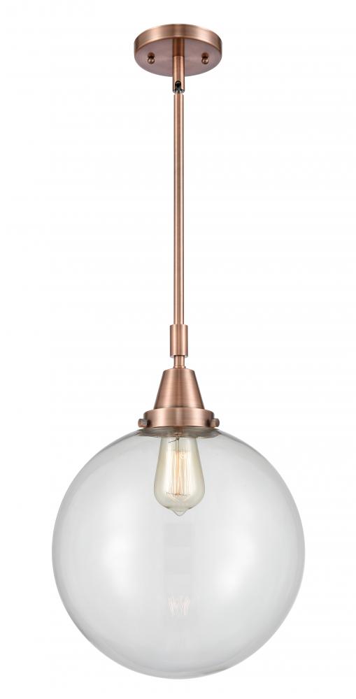 Beacon - 1 Light - 12 inch - Antique Copper - Mini Pendant