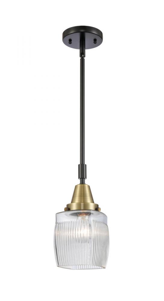 Colton - 1 Light - 6 inch - Black Antique Brass - Mini Pendant