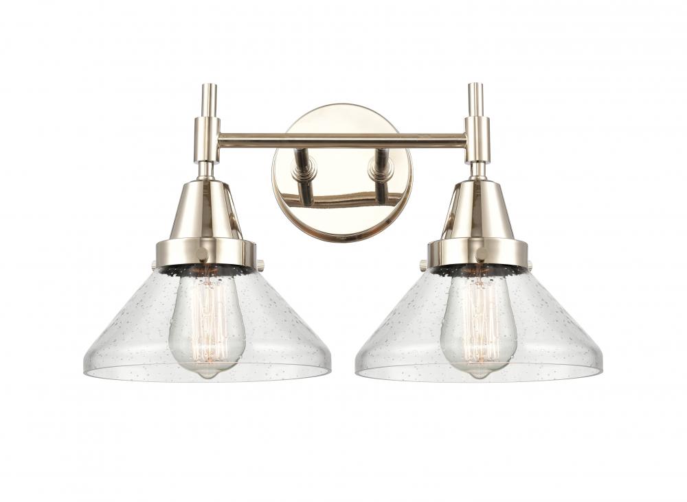 Caden - 2 Light - 17 inch - Polished Nickel - Bath Vanity Light