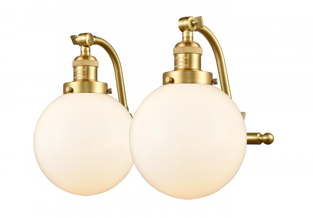 Beacon - 2 Light - 18 inch - Satin Gold - Bath Vanity Light