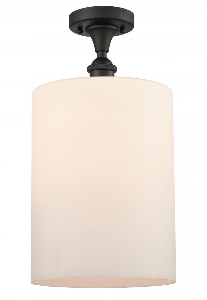 Cobbleskill - 1 Light - 9 inch - Oil Rubbed Bronze - Semi-Flush Mount