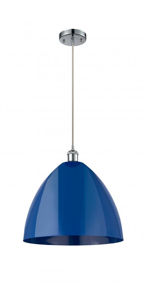 Plymouth - 1 Light - 16 inch - Polished Chrome - Cord hung - Mini Pendant