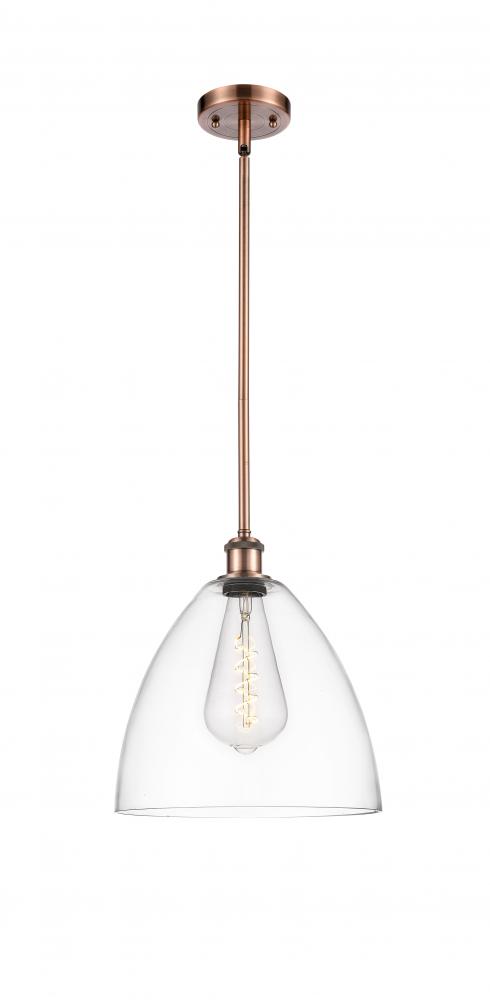 Bristol - 1 Light - 12 inch - Antique Copper - Mini Pendant