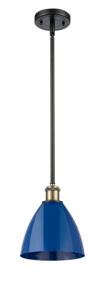 Plymouth - 1 Light - 8 inch - Black Antique Brass - Pendant