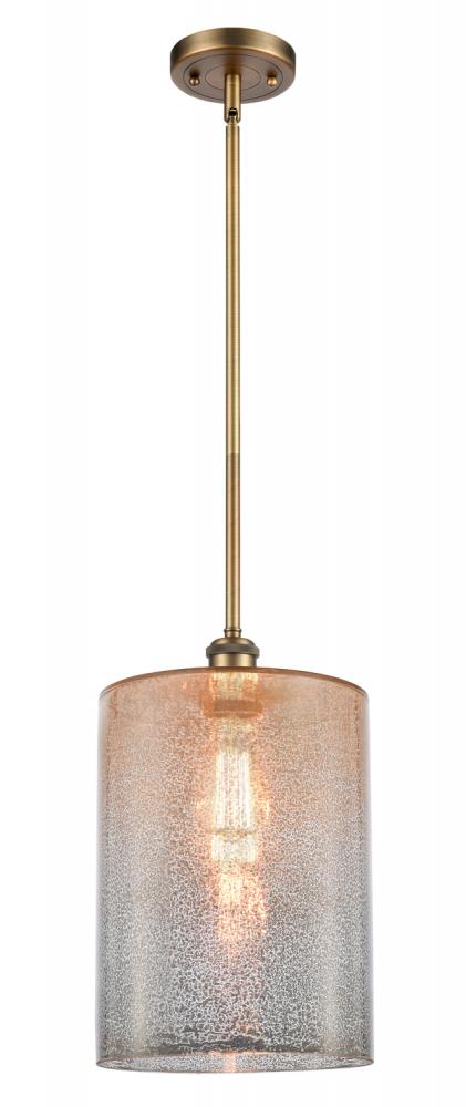 Cobbleskill - 1 Light - 9 inch - Brushed Brass - Mini Pendant