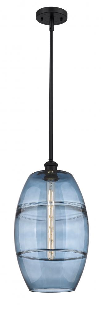 Vaz - 1 Light - 10 inch - Matte Black - Mini Pendant