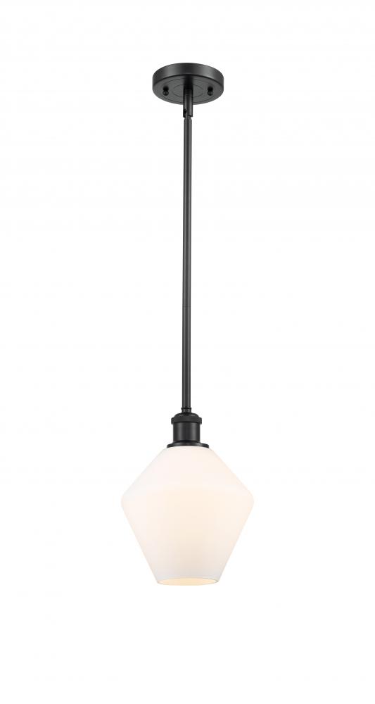 Cindyrella - 1 Light - 8 inch - Matte Black - Mini Pendant