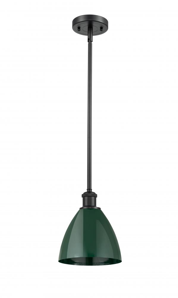 Plymouth - 1 Light - 8 inch - Matte Black - Pendant