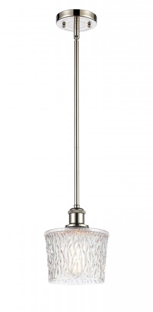 Niagara - 1 Light - 7 inch - Polished Nickel - Mini Pendant