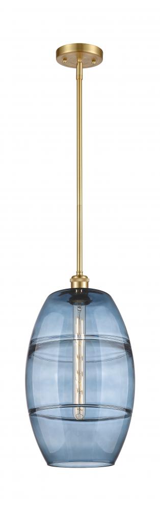 Vaz - 1 Light - 10 inch - Satin Gold - Mini Pendant