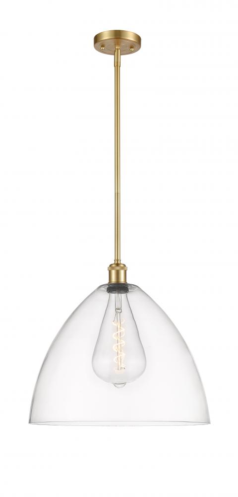 Bristol - 1 Light - 16 inch - Satin Gold - Pendant