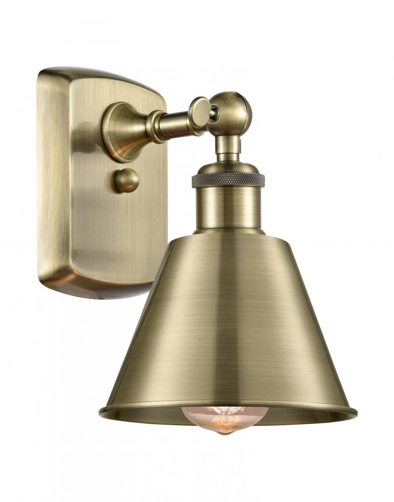 Smithfield - 1 Light - 7 inch - Antique Brass - Sconce