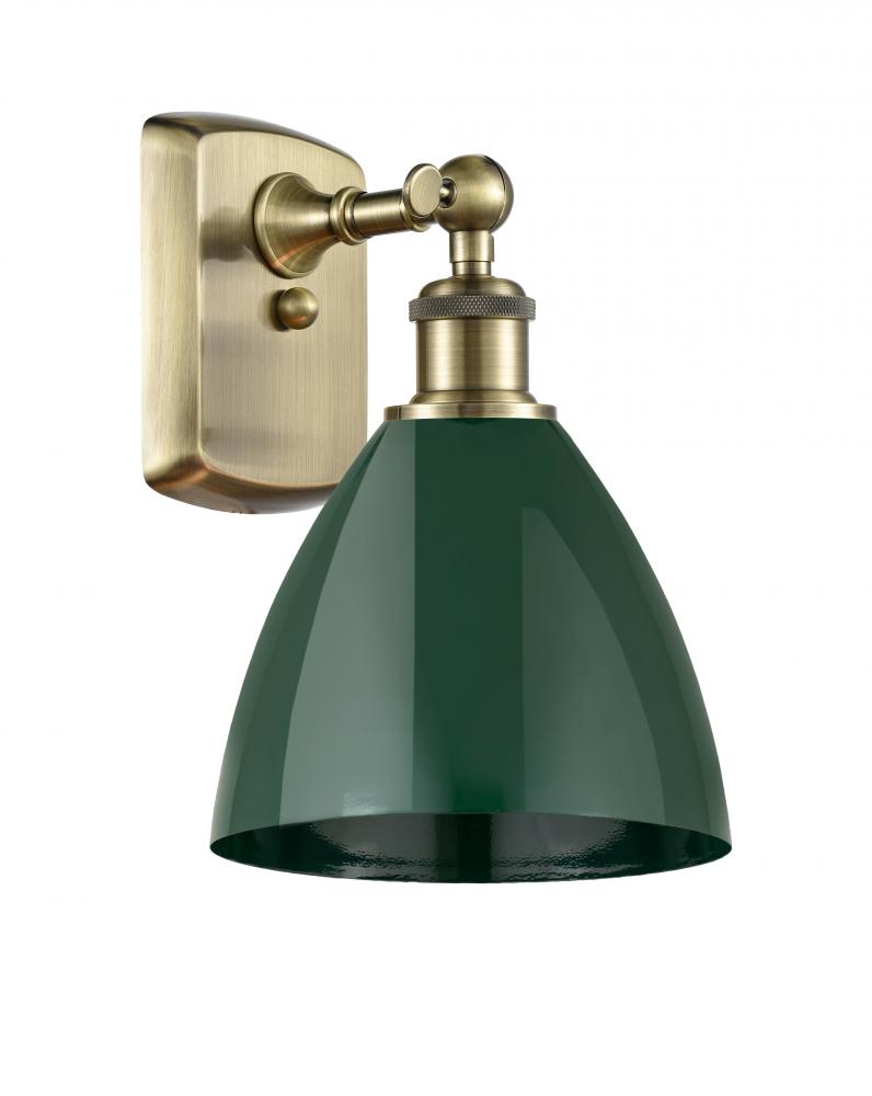 Plymouth - 1 Light - 8 inch - Antique Brass - Sconce