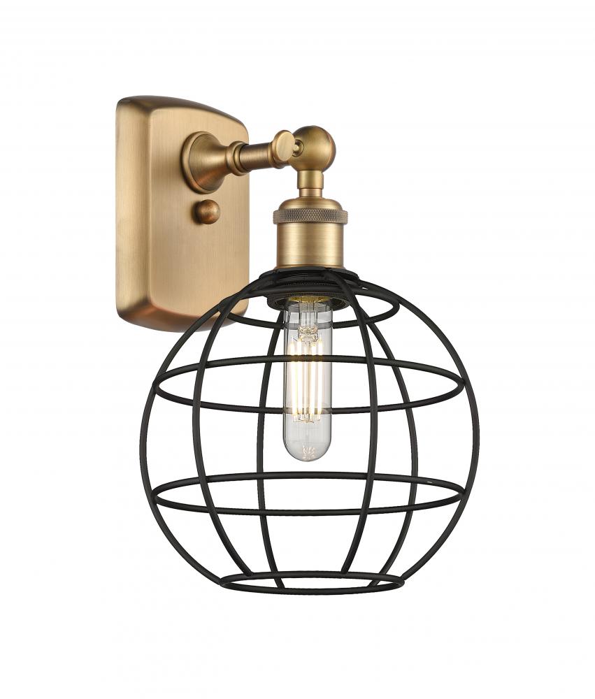 Lake Placid - 1 Light - 8 inch - Brushed Brass - Sconce