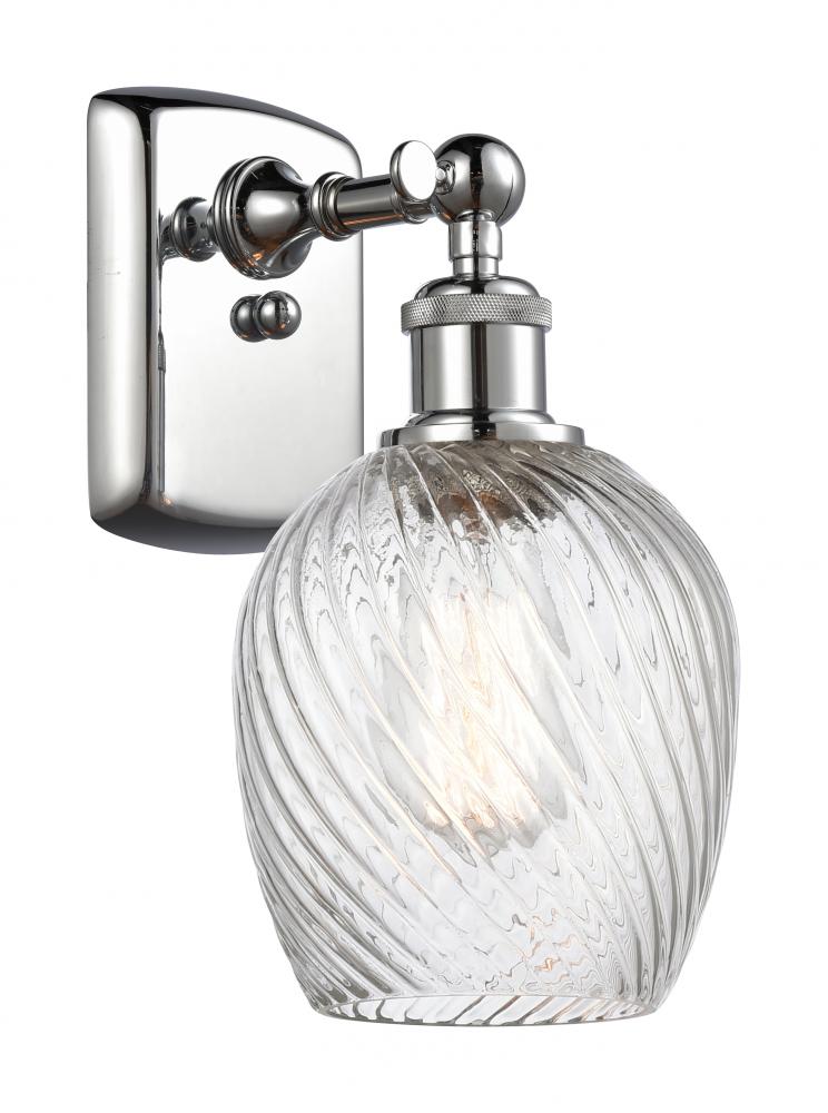 Salina - 1 Light - 6 inch - Polished Chrome - Sconce