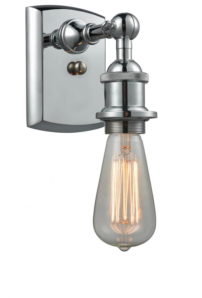 Bare Bulb - 1 Light - 5 inch - Polished Chrome - Sconce