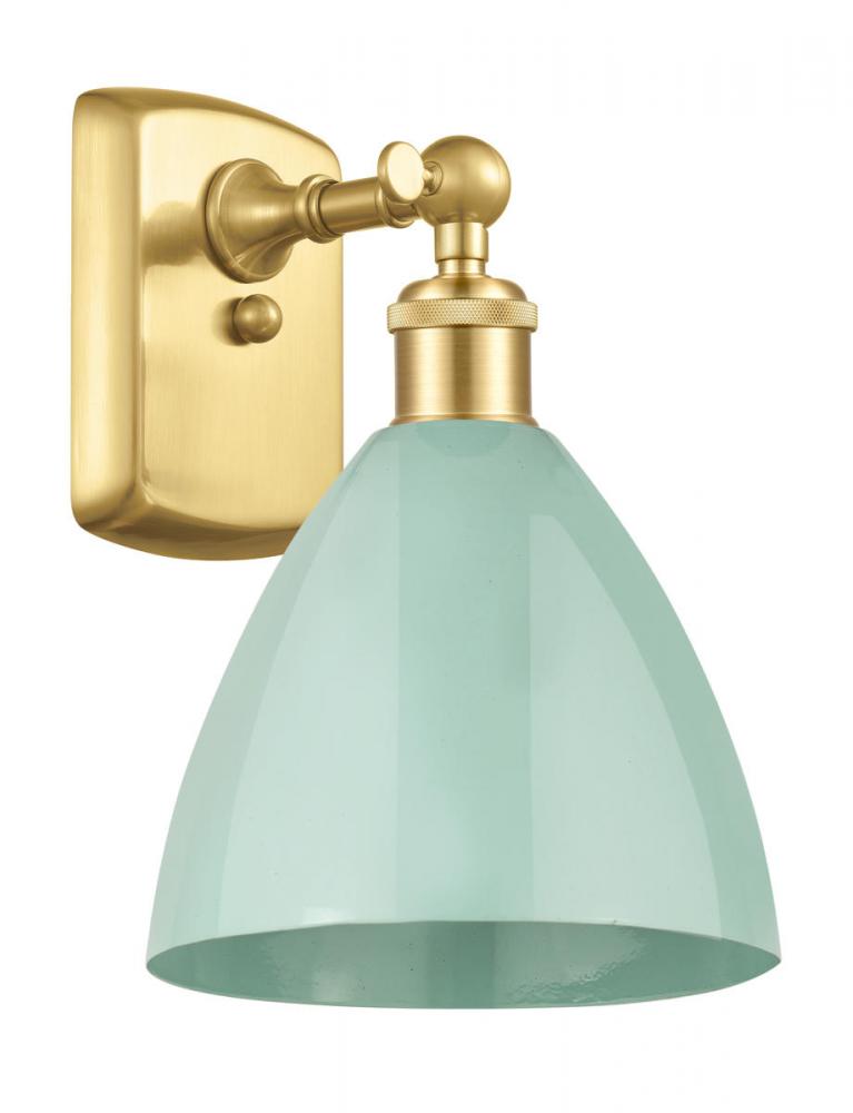 Plymouth - 1 Light - 8 inch - Satin Gold - Sconce