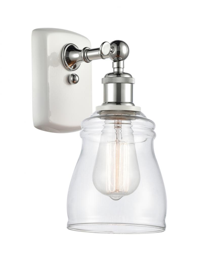 Ellery - 1 Light - 5 inch - White Polished Chrome - Sconce