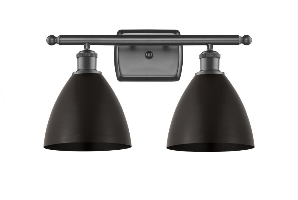 Bristol - 2 Light - 18 inch - Oil Rubbed Bronze - Bath Vanity Light