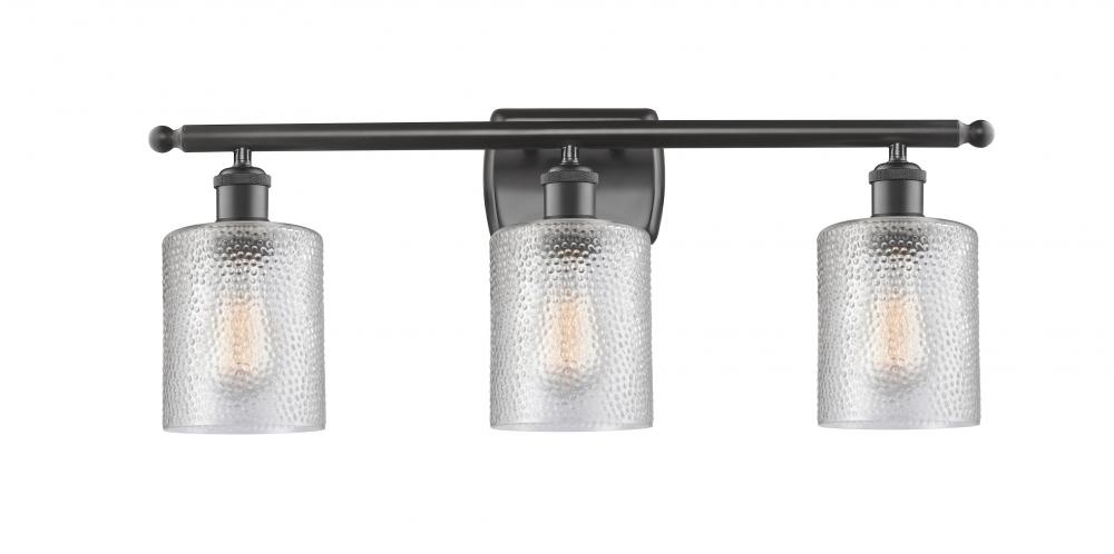 Cobbleskill - 3 Light - 25 inch - Oil Rubbed Bronze - Bath Vanity Light