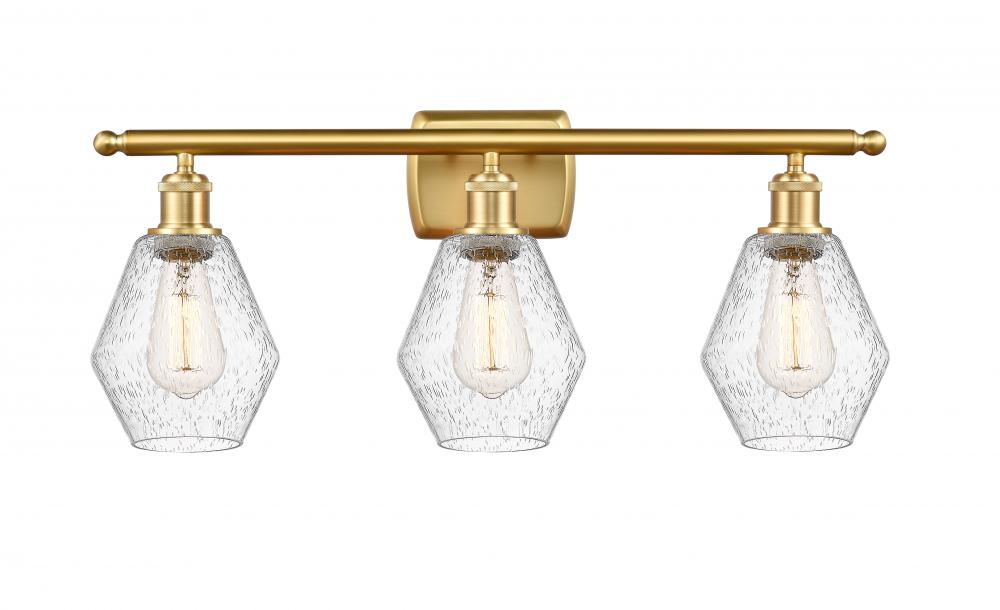 Cindyrella - 3 Light - 26 inch - Satin Gold - Bath Vanity Light