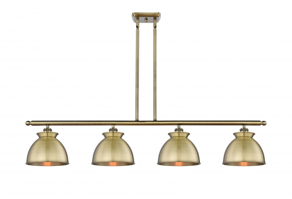 Adirondack - 4 Light - 48 inch - Antique Brass - Cord hung - Island Light