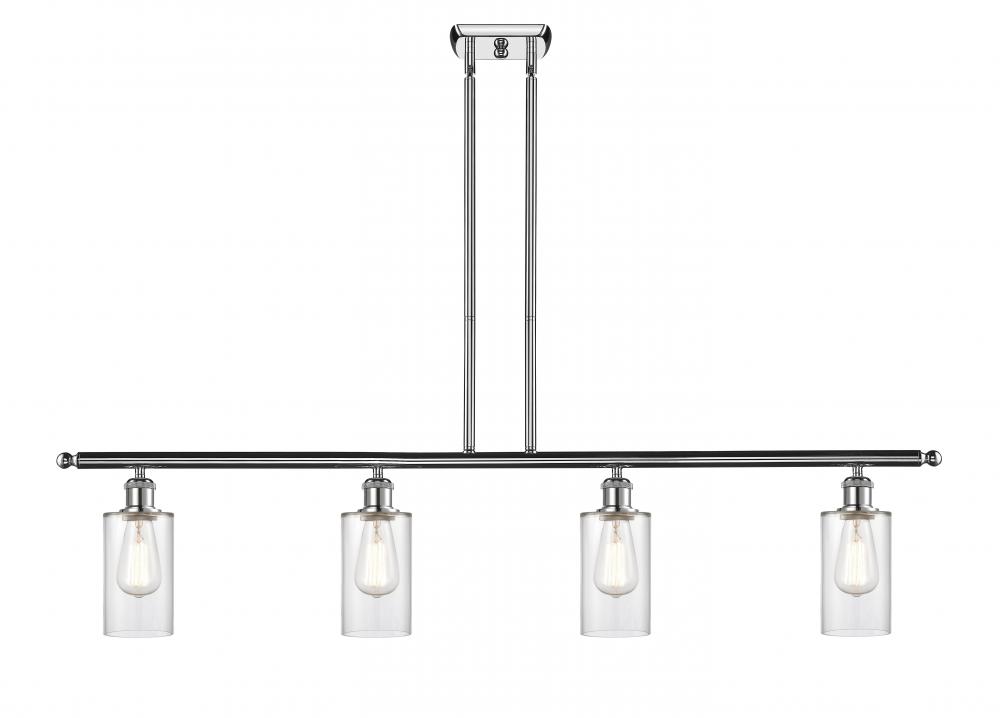 Clymer - 4 Light - 48 inch - Polished Chrome - Cord hung - Island Light