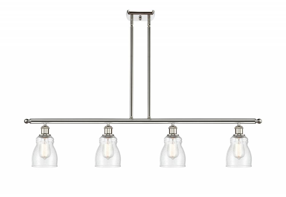 Ellery - 4 Light - 48 inch - Polished Nickel - Cord hung - Island Light