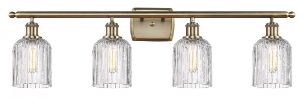 Bridal Veil - 4 Light - 35 inch - Antique Brass - Bath Vanity Light