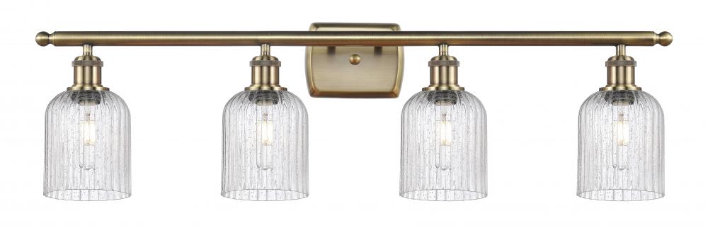 Bridal Veil - 4 Light - 35 inch - Antique Brass - Bath Vanity Light