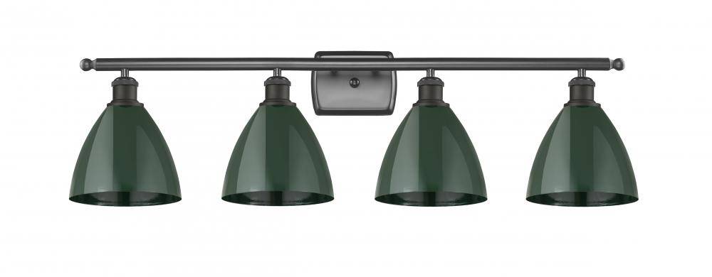 Plymouth - 4 Light - 38 inch - Oil Rubbed Bronze - Bath Vanity Light