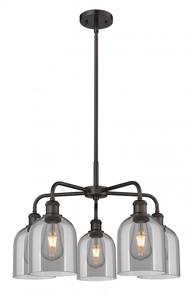 Bella - 5 Light - 24 inch - Oil Rubbed Bronze - Chandelier