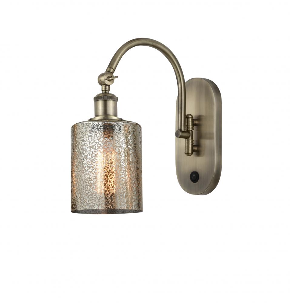 Cobbleskill - 1 Light - 5 inch - Antique Brass - Sconce