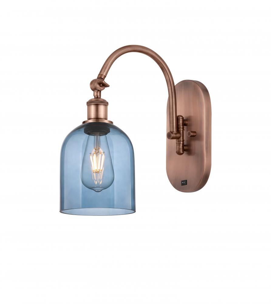 Bella - 1 Light - 6 inch - Antique Copper - Sconce