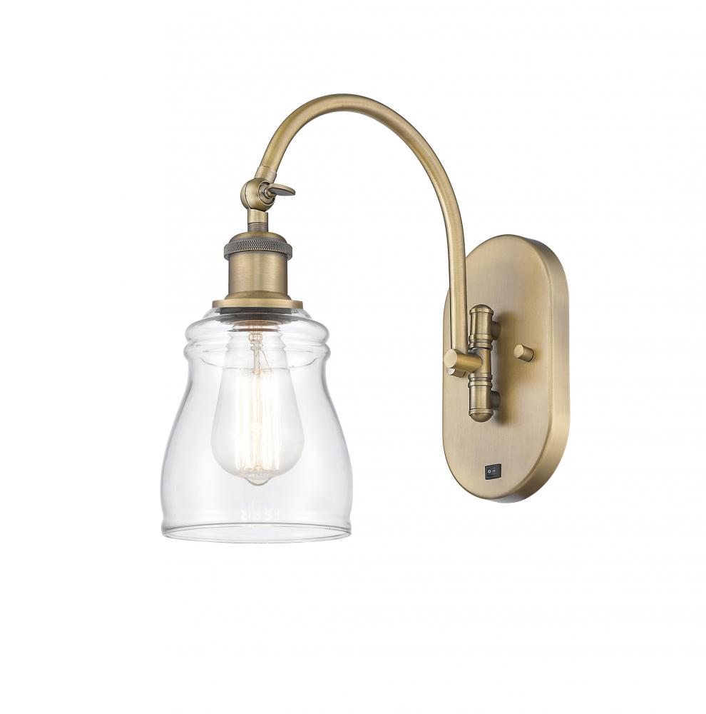 Ellery - 1 Light - 5 inch - Brushed Brass - Sconce