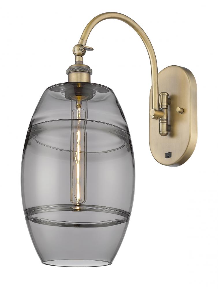 Vaz - 1 Light - 8 inch - Brushed Brass - Sconce