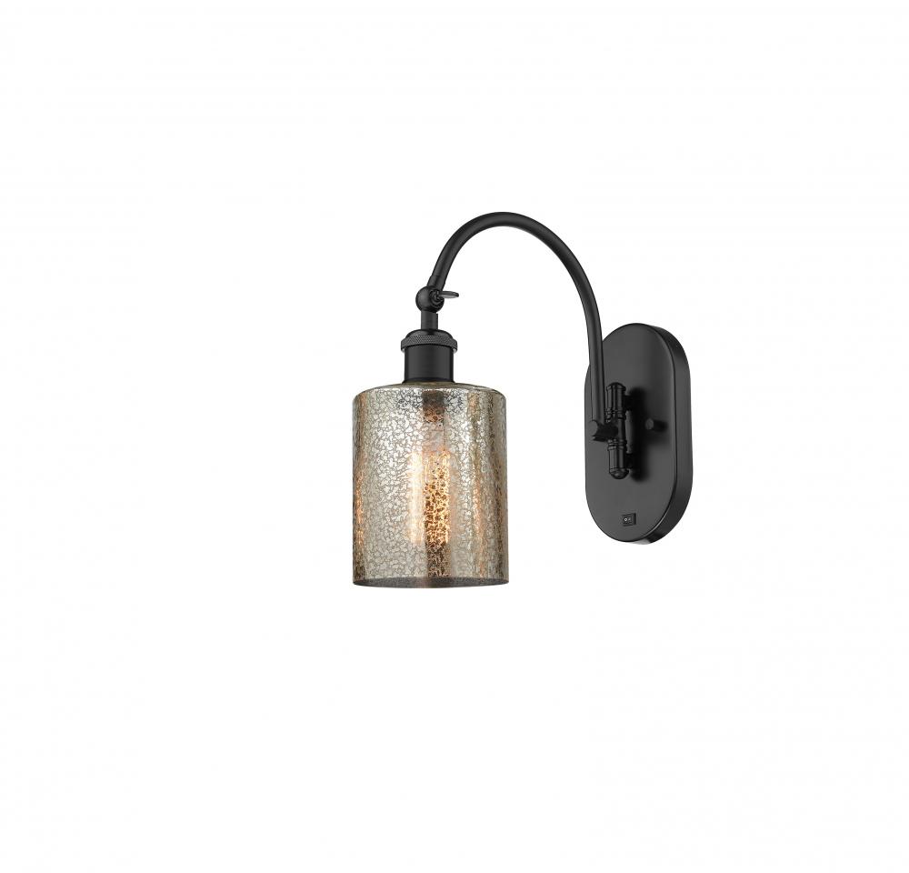 Cobbleskill - 1 Light - 5 inch - Matte Black - Sconce