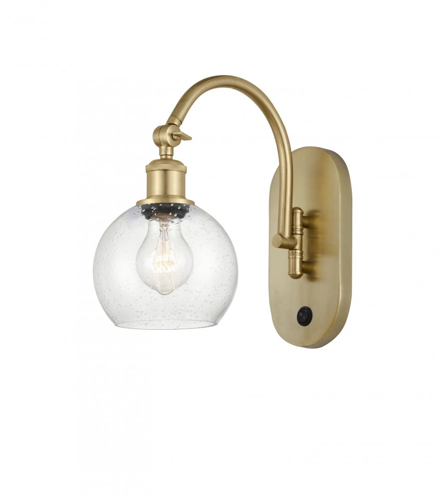 Athens - 1 Light - 6 inch - Satin Gold - Sconce